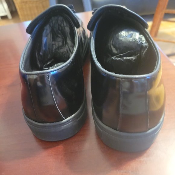 Marc Nolan Godfret black leather Belgian loafer size 13 main image 8